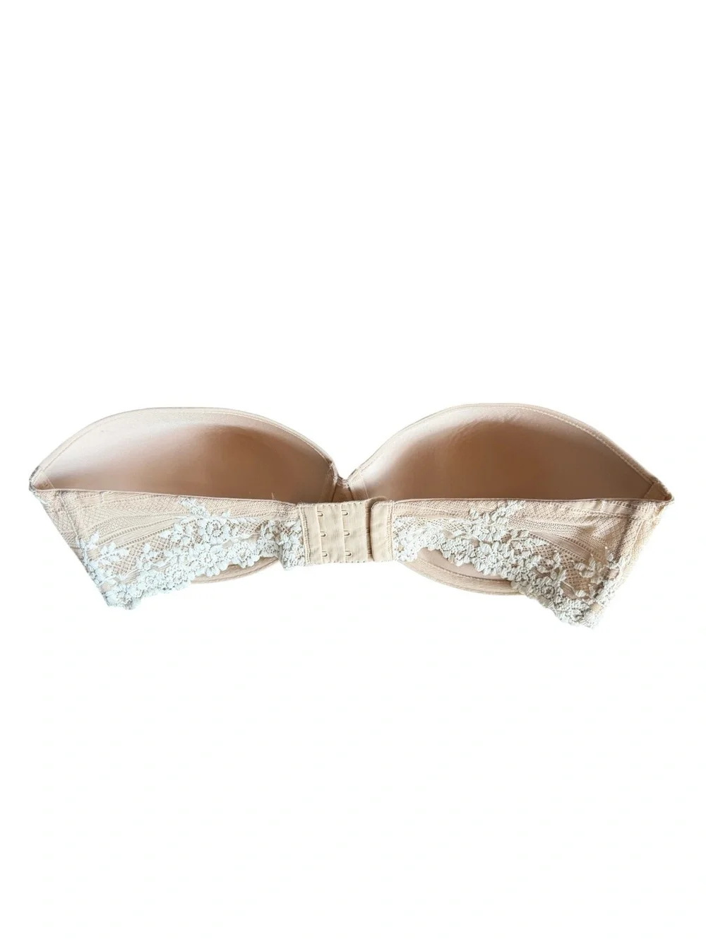 Wacoal 854191 Embrace Lace Strapless Bra Women's Beige Size 38C